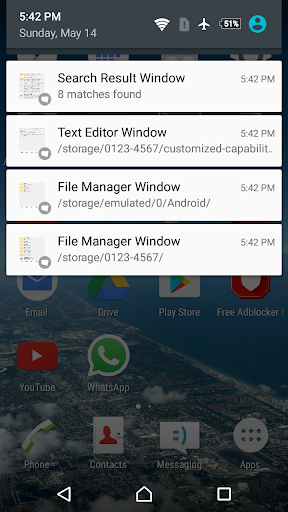 Floating File Manager Screen 3