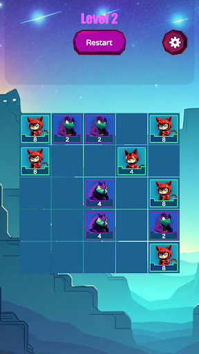 Cats vs Aliens 2048 Screen 2