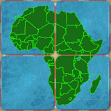 Flagof slide puzzle (Africa) icon