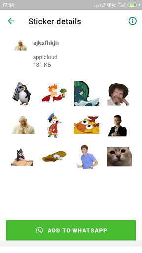 Mems stickers WASticker