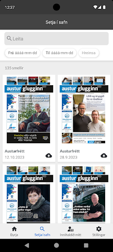 Austurglugginn/Austurfrétt Screen 2