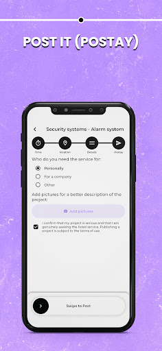 Postay - find a Pro Screenshot 4 - AppWisp.com