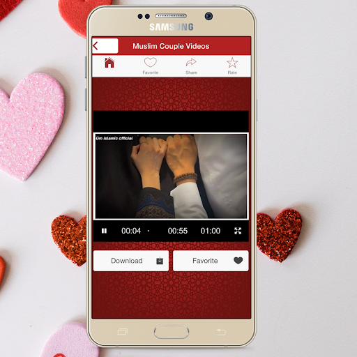 Muslim Couple Video Status Screen 2