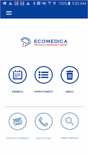 Android application My Ecomedica screenshort
