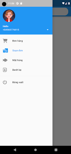 Android application 4Shop screenshort