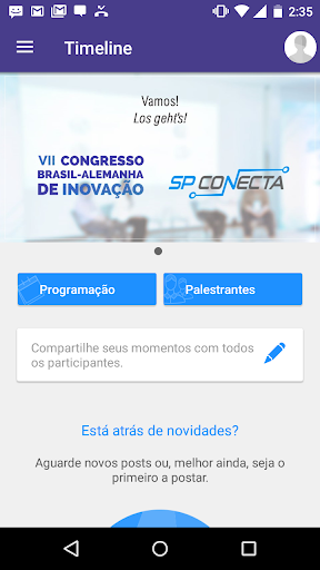 SPConecta Screen 2