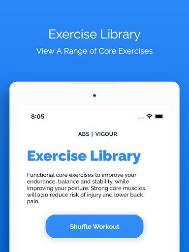 Screenshot of Core Exercises - Abs Workouts