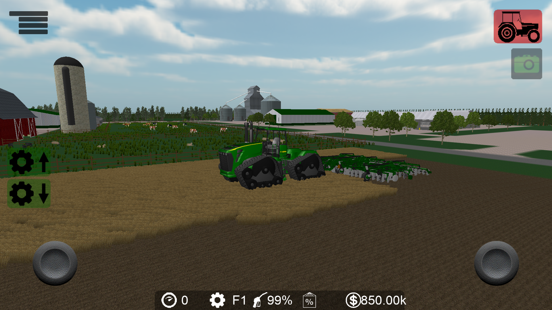 Android application Farming USA screenshort