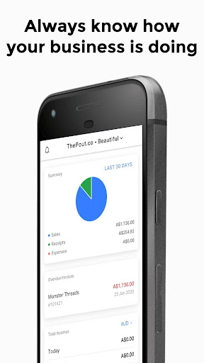Android application Billbooks 2.0 screenshort
