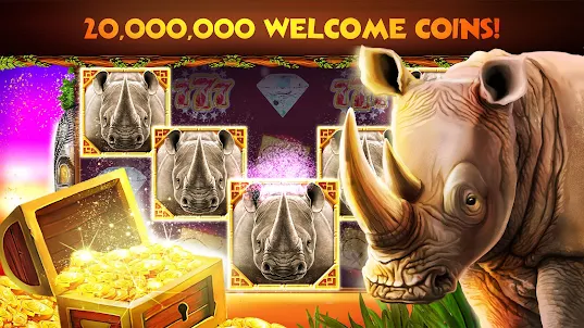 Rhino Fever Slots Game Casino