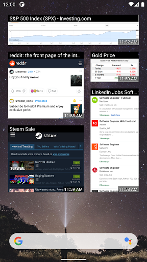 Android application Widgetify screenshort