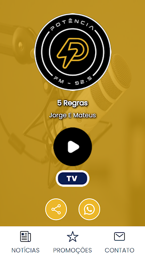 Potência FM 92.5 Screen 2