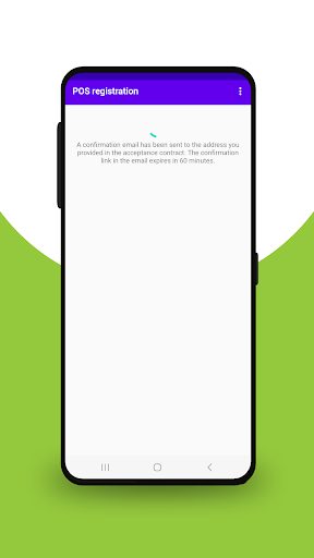POS registration Screen 3