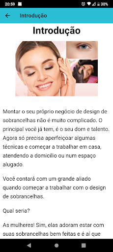 Design Sobrancelhas Iniciantes Screen 2