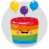 Happy Birthday Cake Stickers icon