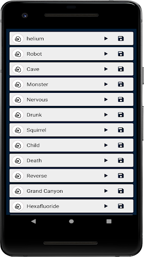 Funny Voice Changer Effect