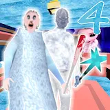 Scary Frozen Granny Ice Queen icon