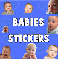 screenshot of WASticker Babies Meme Funny
