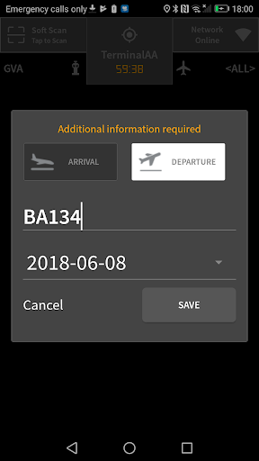 BagJourney Netscan Screen 3