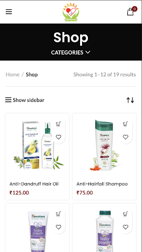 Android application GBD Pharmacy screenshort