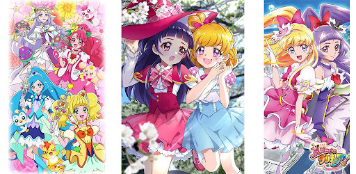 Android application Precure Wallpaper 4K プリキュアシリーズ screenshort