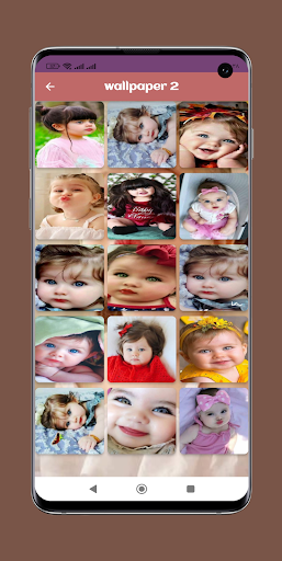 cute baby wallpaper Screen 3
