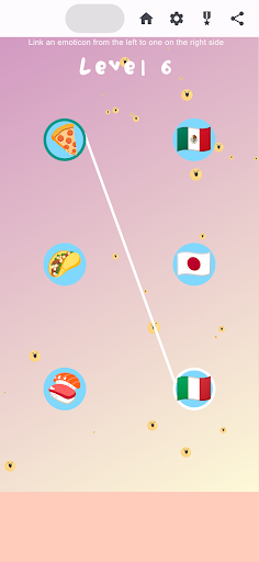 emoji Match&Connect mind game Screen 2