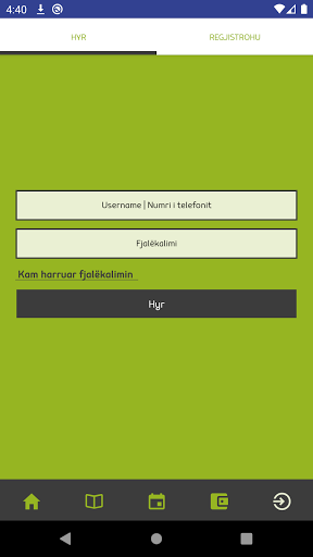 Android application ABAOnline screenshort