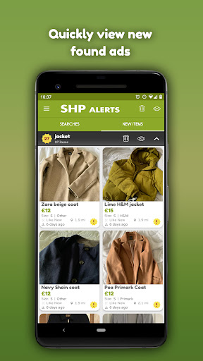 Shp Alerts Screen 2