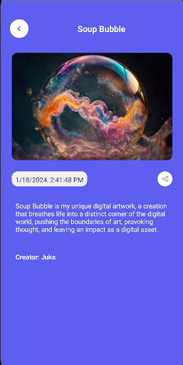 Android application InstaPatent screenshort