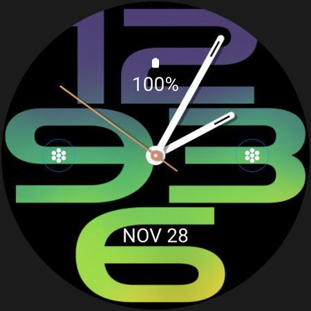 Strong Energetic Watch Face