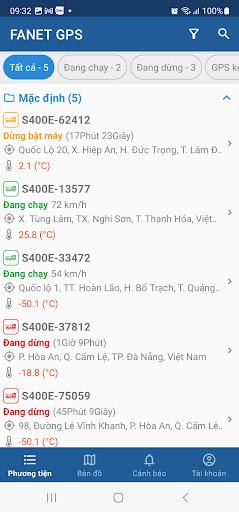 Android application FANET GPS screenshort