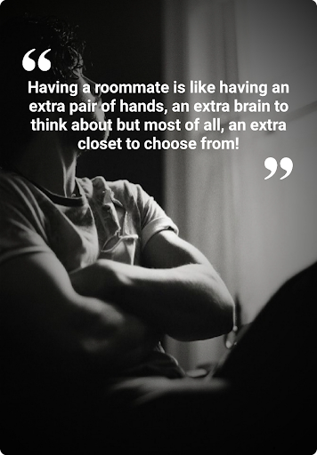 Android application Roommate Quotes screenshort
