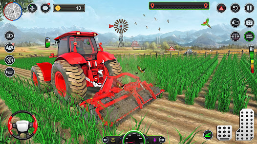 Captura de Pantalla 2 Tractor Games: Farming Games android