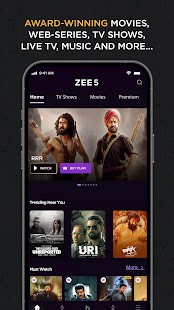 ZEE5 Movies, Web Series, Shows Captura de pantalla