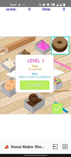Donut Maker Shop - Screenshot 1