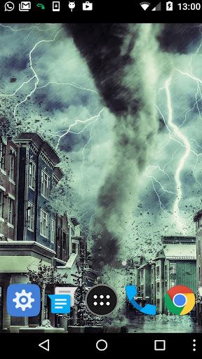 moving tornado wallpaper Screenshot 2 - AppWisp.com
