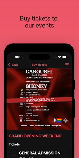 Carousel - Bar & Ballroom Screen 3
