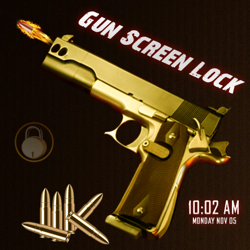 Gun Shooting Lock Screen