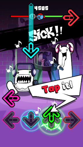 Screenshot of Tap The Beat Duel