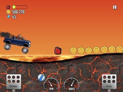 Hill Climb Racing Captura de pantalla