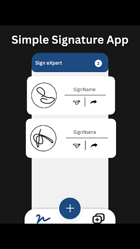 SigneXpert | Upload & Sign doc Screen 2