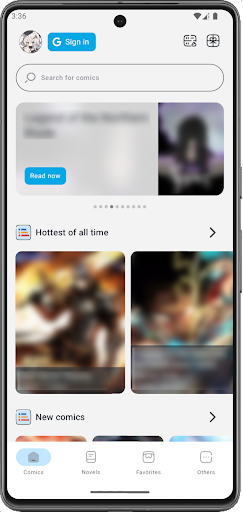 Android application Comic Fan - Read Comics screenshort