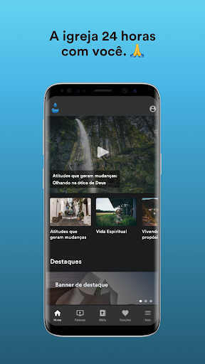Android application Igreja Batista Manancial Rio screenshort
