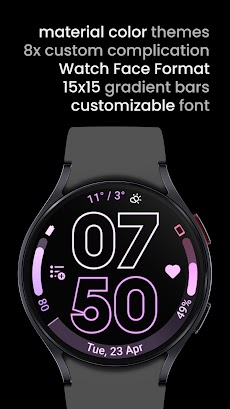 Outlined Watch Faceのおすすめ画像3