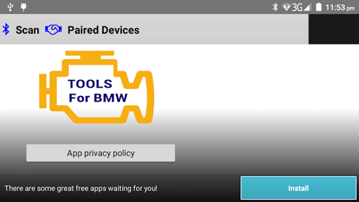 OBD2 AC Tools for BMW Screen 3