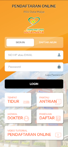 Android application Sidarling Duta Mulya screenshort