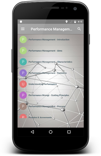 Android application Performance Management screenshort