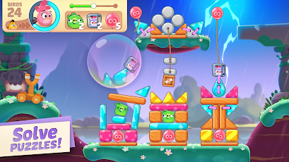 Angry Birds Journey Mod APK (unlimited lives-coins-heats) Download 4