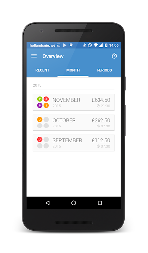 Timesheet - Hour Time Tracker Screenshot 2 - AppWisp.com